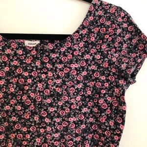 Pink Flower Ballerina Top 🌸